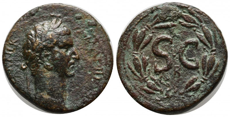 SYRIA. Seleucis and Pieria. Antioch. Nerva (96-98). Ae.
Obv: IMP CAESAR NERVA AV...