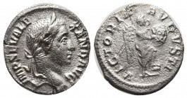 Severus Alexander, 222-235. Denarius (Silver, 18 mm, 2.42 g), Rome, 230. IMP SEV ALEXAND AVG Laureate head of Severus Alexander to right. Rev. VICTORI...