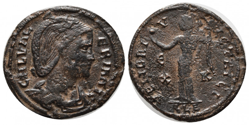 GALERIA VALERIA, wife of Galerius. Æ Follis (5.49 gm, 25mm). Alexandria mint. St...