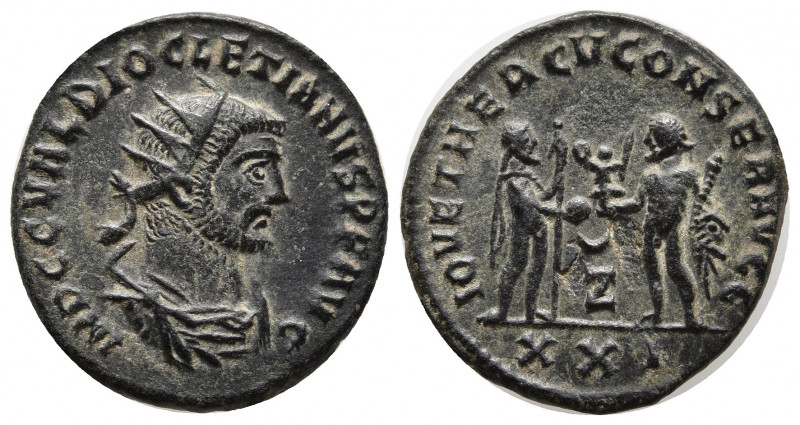 Diocletian. A.D. 284-305. Antoninianus. 4.09 gm. 20,5 mm. Antioch Mint, 7th offi...