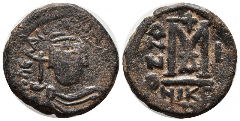 Heraclius. 610-641. Æ Follis (25mm, 7,87 g). Nicomedia mint, 1st officina. Dated...