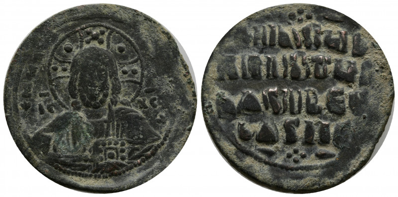 Anonymous, Class A3, time of Constantine VIII and Basil II . ca. 1025-1030. AE f...