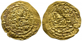ISLAMIC COINS. Persia (Pre-Seljuq). Ghaznavids. Gold dinar to identify precisely. 3,04gr, 30mm.
