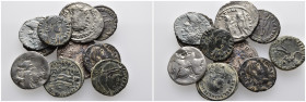 Group lots
10 Roman coins mixed