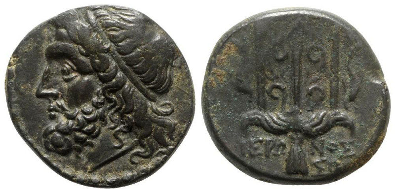 Sicily, Syracuse. Hieron II (275-215 BC). Æ (20mm, 6.15g, 11h), c. 263-218 BC. H...