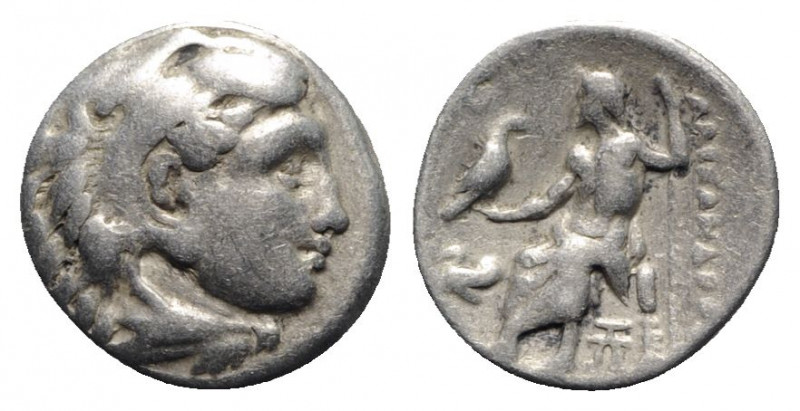 Kings of Macedon, Alexander III ‘the Great’ (336-323 BC). AR Drachm (17mm, 4.22g...