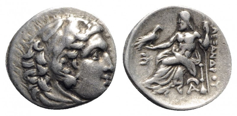 Kings of Macedon, Philip III Arrhidaios (323-317 BC). AR Drachm (18mm, 4.21g, 11...