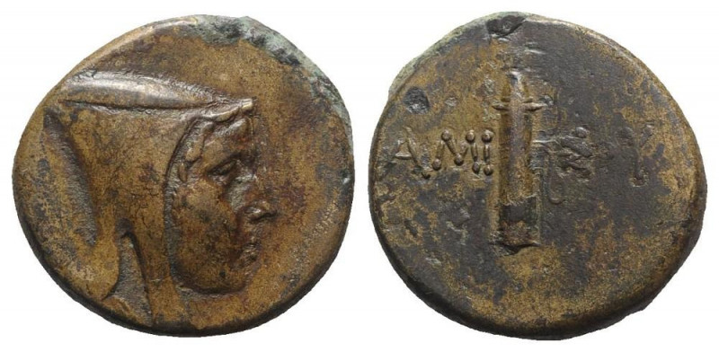 Pontos, Amisos, c. 125-100 BC. Æ (26mm, 21.24g, 12h). Under Mithradates VI, c. 1...