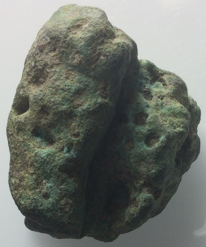 Anonymous, 8th-3rd centuries BC. Æ Aes Rude (54mm, 420g). Irregular cast lump. I...