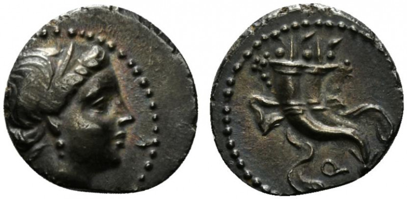 L. Sulla, Uncertain mint, 81 BC. AR Denarius (18mm, 3.74g, 12h). Diademed head o...