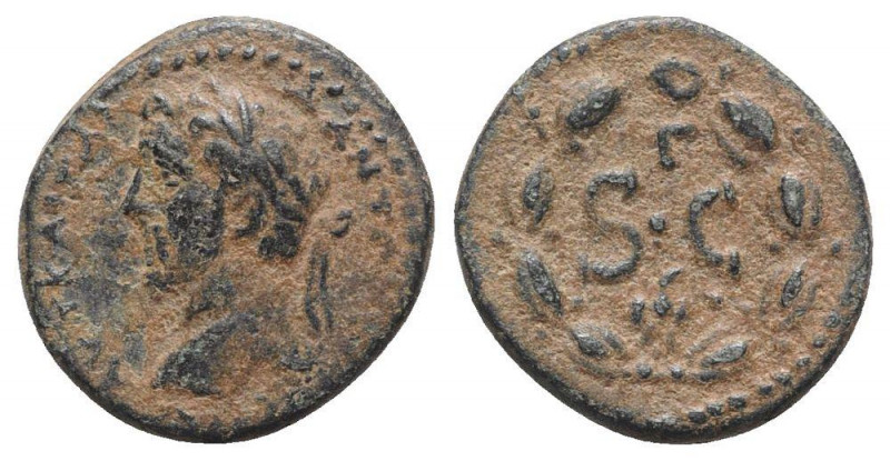 Antoninus Pius (138-161). Seleucis and Pieria, Antioch. Æ (18mm, 3.44g, 12h). La...