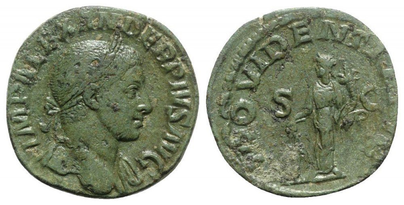 Severus Alexander (222-235). Æ Sestertius (28.5mm, 15.98g, 12h). Rome, AD 232. L...