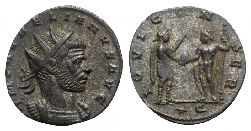 Aurelian (270-275). Radiate (20.5mm, 2.92g, 6h). Siscia, 272-4. Radiate and cuir...