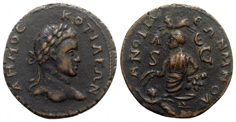 Phrygia, Cotiaeum, c. 3rd century AD. Fake Æ (33mm, 15.13g, 12h). Laureate head ...