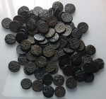 Sicily, Syracuse, Hieron II (275-215 BC), lot of 98 Æ coins, to be catalog. Lot sold as is, no return