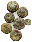 Lot of 7 Greek Æ coins, to be catalog. Lot sold as is, no return