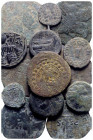 Mixed lot of 14 Greek, Roman and Byzantine Æ coins, to be catalog. Lot sold as is, no return