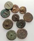 Lot of 10 Roman Imperial Æ Quadrantes, to be catalog. Lot sold as is, no return