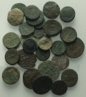 Lot of 28 Roman and Byzantine Æ coins, to be catalog. Lot sold as is, no return