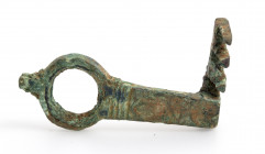 Roman bronze key; ca. 3rd century AD; length cm 4,5