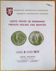 Association Numismatique Brabanconne, Auction 8 October 1977, Bruxelles. Softcover, 965 lots, 12 b/w plates. Good condition, some tear