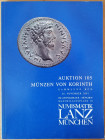 Numismatik Lanz, München. Auktion 105, 26 November 2001. Münzen von Korinth - Sammlung BCD. Softcover, 981 lots, b/w photos. Good condition