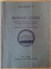 Sotheby's, Roman Coins from the Collection of His Grace the Duke of Northumberland. Removed from Alnwick Castle. London, 4 November 1982. Softcover, 5...
