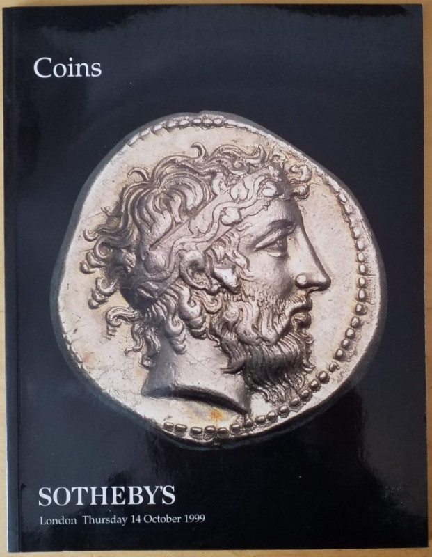 Sotheby’s. London, 14 October 1999. Softcover, 576 lots, b/w plates. Good condit...