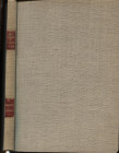 WEGELI R. und HOFER P. - Die munzen der Romischen Republik. Bern, 1923. Pp. 160, ill. nel testo. ril. tutta tela con tassello al dorso, buono stato, m...