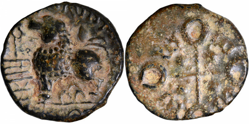 Ancient India Coins
Satavahana Dynasty
Sri Satkarani
Potin Unit
Satavahana D...