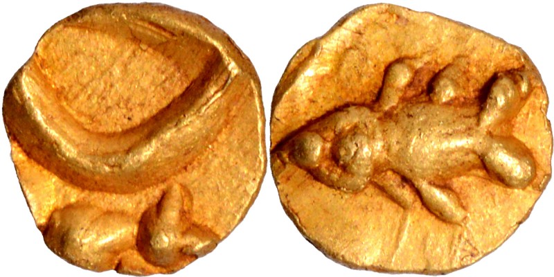 Hindu Medieval of India
Chola Empire
Gold 1/4 Fanam
Imperial Cholas (9-10 Cen...
