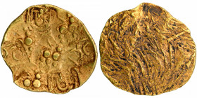 Gold Pagoda Coin of Jayasimha II of Chalukyas of Kalyana.