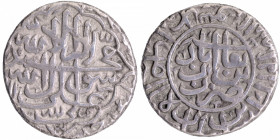 Extremely Rare Silver Abbasi Coin of Burhan Nizam Shah II of Ahmadnagar Sultanate.