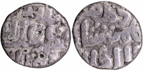Extremely Rare Silver One Twelfth Tanka Coin of Ala ud din Bahman Shah of Bahmani Sultanate.