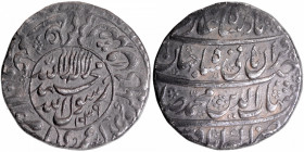 Silver One Rupee Coin of Shahjahan of Akbarabad Mint.
