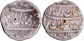 Silver One Rupee Coin of Shahjahan of Katak Mint of Shahrewar Month.