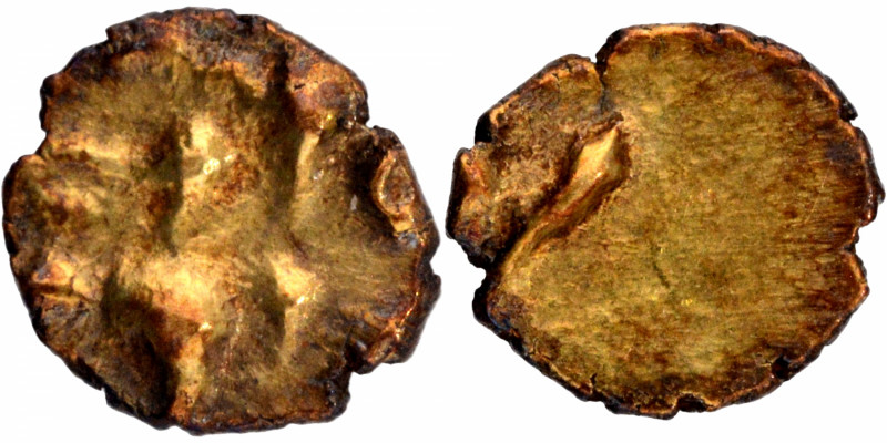 Mughal Coins
21. Ahmad Shah Bahadur (1748-1754)
Gold 1/2 Fanam
Ahmad Shah Bah...