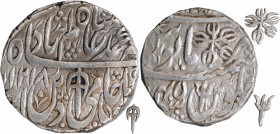 Silver One Rupee Coin of Mominabad Bindraban Mint of Maratha Confederacy.