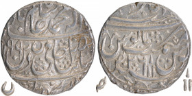 Silver One Rupee Coin of Najibabad Mint of Rohilkhand.