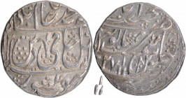 Silver One Rupee Coin of Najibabad Mint of Rohilkhand.