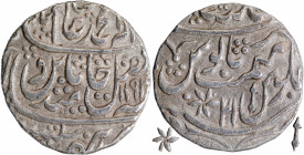 Rare Silver One Rupee Coin of Alinagar Mint of Bharatpur.