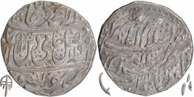 Silver One Rupee Coin of Islamabad Mathura Mint of Bindraban State.