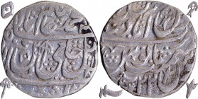 Silver One Rupee Coin of Mominabad Bindraban of Bindraban State.