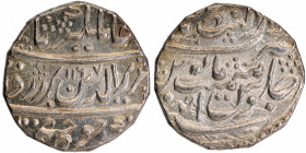 Silver One Rupee Coin of Jodhpur Dar ul Mansur Mint of Jodhpur.