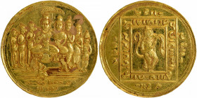 Gold Temple Token of Ram Tanka.