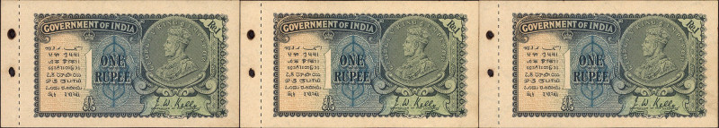 British INDIA Notes
Rupee 1
British India, 1935, King George V, 1 Rupee (3), C...