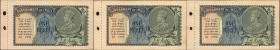 One Rupee Banknotes of King George V Signed by J W Kelly of 1935.