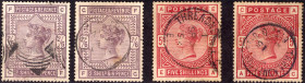 Very Rare Stamps of Great Britain of 1883-1884 , SG £ 885