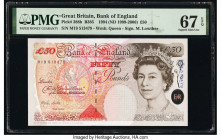 Great Britain Bank of England 50 Pounds 1994 (ND 1999-2006) Pick 388b PMG Superb Gem Unc 67 EPQ. 

HID09801242017

© 2020 Heritage Auctions | All Righ...
