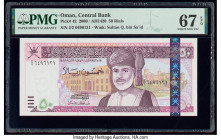Oman Central Bank of Oman 50 Rials 2000 / AH1420 Pick 42 PMG Superb Gem Unc 67 EPQ. 

HID09801242017

© 2020 Heritage Auctions | All Rights Reserved